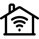 wifi netwerk in huis icoontje